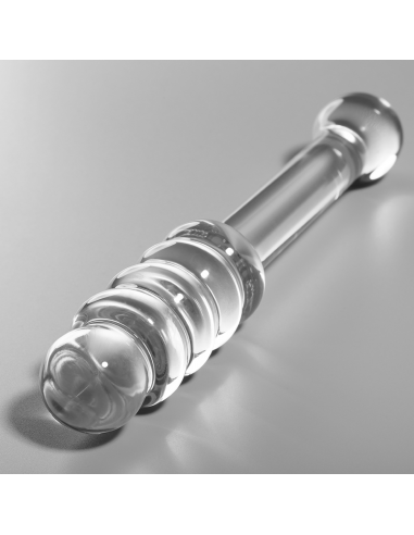 NEBULA SERIES BY IBIZA MODELO 20 DILDO CRISTAL BOROSILICATO 205 X 3 CM TRANSPARENTE