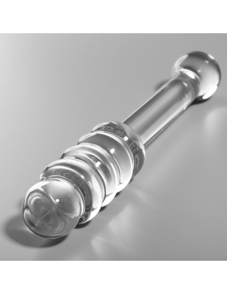 NEBULA SERIES BY IBIZA MODELO 20 DILDO CRISTAL BOROSILICATO 205 X 3 CM TRANSPARENTE