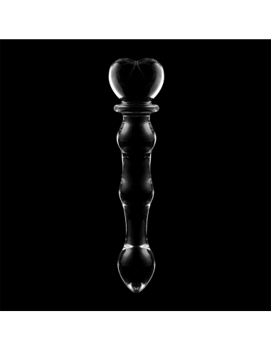 NEBULA SERIES BY IBIZA MODELO 21 DILDO CRISTAL BOROSILICATO 205 X 35 CM TRANSPARENTE