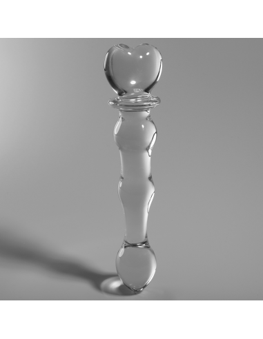 NEBULA SERIES BY IBIZA MODELO 21 DILDO CRISTAL BOROSILICATO 205 X 35 CM TRANSPARENTE