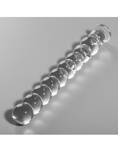 NEBULA SERIES BY IBIZA MODELO 22 DILDO CRISTAL BOROSILICATO 215 X 25 CM TRANSPARENTE