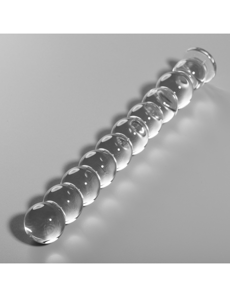 NEBULA SERIES BY IBIZA MODELO 22 DILDO CRISTAL BOROSILICATO 215 X 25 CM TRANSPARENTE