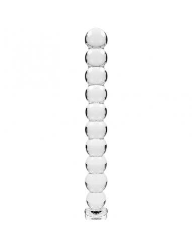 NEBULA SERIES BY IBIZA MODELO 22 DILDO CRISTAL BOROSILICATO 215 X 25 CM TRANSPARENTE