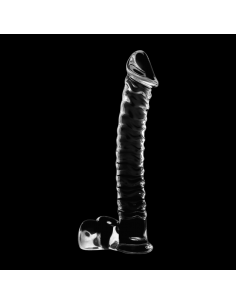 NEBULA SERIES BY IBIZA MODELO 23 DILDO CRISTAL BOROSILICATO 215 X 4 CM ROSA 2