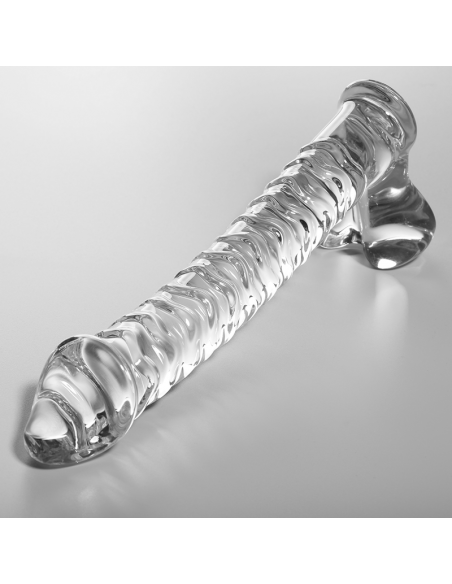 NEBULA SERIES BY IBIZA MODELO 23 DILDO CRISTAL BOROSILICATO 215 X 4 CM TRANSPARENTE