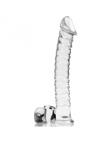 NEBULA SERIES BY IBIZA MODELO 23 DILDO CRISTAL BOROSILICATO 215 X 4 CM TRANSPARENTE