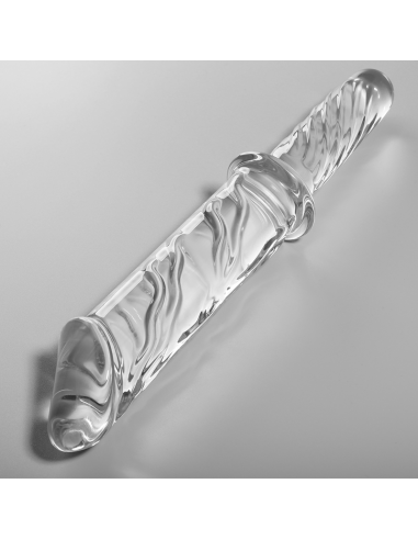 NEBULA SERIES BY IBIZA MODELO 24 DILDO CRISTAL BOROSILICATO 285 X 5 CM TRANSPARENTE