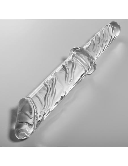 NEBULA SERIES BY IBIZA MODELO 24 DILDO CRISTAL BOROSILICATO 285 X 5 CM TRANSPARENTE