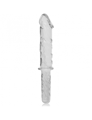 NEBULA SERIES BY IBIZA MODELO 24 DILDO CRISTAL BOROSILICATO 285 X 5 CM TRANSPARENTE