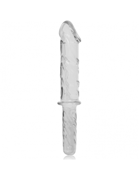 NEBULA SERIES BY IBIZA MODELO 24 DILDO CRISTAL BOROSILICATO 285 X 5 CM TRANSPARENTE