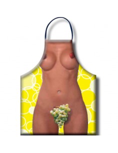 DIABLO PICANTE DELANTAL UVAS MUJER