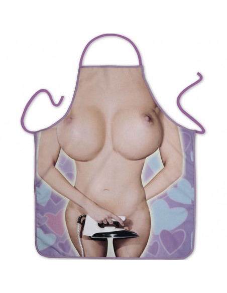 DIABLO PICANTE DELANTAL SEXY PLANCHA MUJER