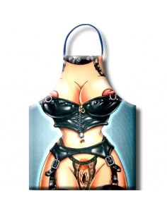 DIABLO PICANTE DELANTAL SADO MUJER