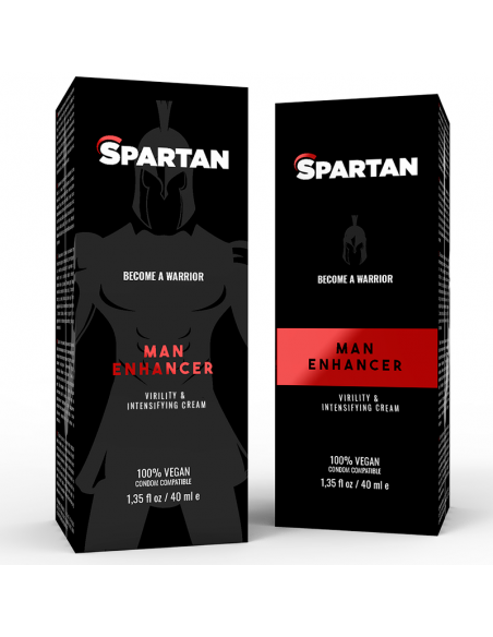SPARTAN COUPLE GEL ERECCION ORGASMO DURACION 100 VEGANO
