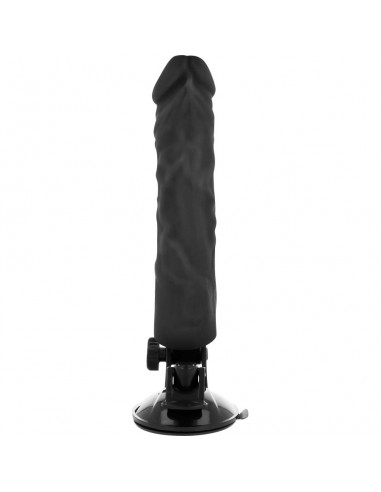 BASECOCK VIBRADOR REALISTICO CONTROL REMOTO NEGRO 21 CM