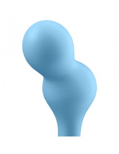 SATISFYER DEEP DIVER PLUG VIBRADOR APP AZUL
