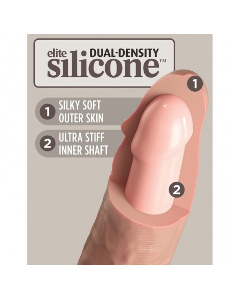 KING COCK ELITE ARNES AJUSTABLE PARA PRINCIPIANTES CON DILDO 152 CM