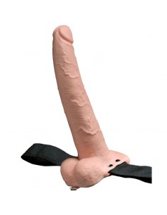 FETISH FANTASY SERIES ARNES AJUSTABLE PENE REALISTICO CON TESTICULOS RECARGABLE Y VIBRADOR 23 CM