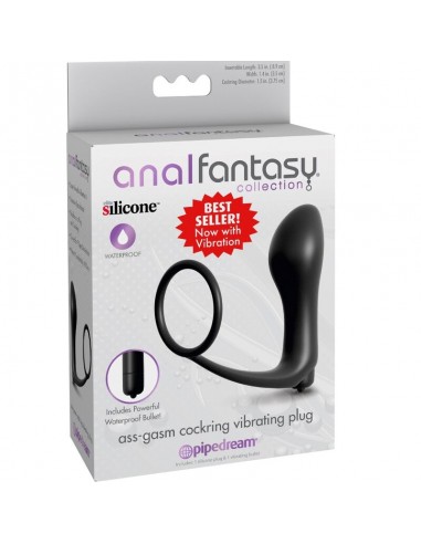 ANAL FANTASY ELITE COLLECTION PLUG VIBRADOR ASS GASM COCKRING