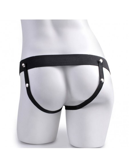 FETISH FANTASY SERIES ARNES AJUSTABLE CONTROL REMOTO PENE REALISTICO CON TESTICULOS RECARGABLE Y VIBRADOR 15 CM