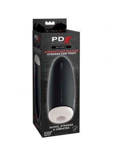 PDX ELITE MASTURBADOR STROKER FAP O MATIC SUCCION VIBRADOR 2