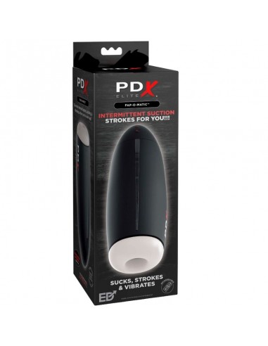 PDX ELITE MASTURBADOR STROKER FAP O MATIC SUCCION VIBRADOR