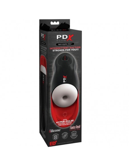 PDX ELITE MASTURBADOR STROKER FAP O MATIC PRO CON BASE PARA TESTICULOS PDX ELITE MASTURBADOR STROKER FAP O MATIC PRO CON BASE PARA TESTICULOS