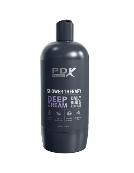 PDX PLUS MASTURBADOR STROKER DISENO DISCRETO DE BOTE CHAMPU DEEP CREAM