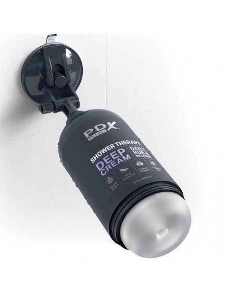 PDX PLUS MASTURBADOR STROKER DISENO DISCRETO DE BOTE CHAMPU DEEP CREAM