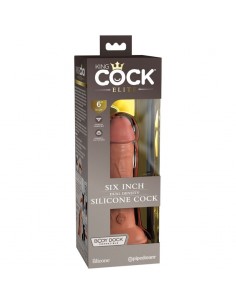 KING COCK ELITE DILDO REALISTICO SILICONA 152 CM CARAMELO 2