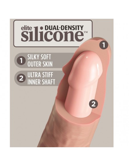 KING COCK ELITE DILDO REALISTICO SILICONA 152 CM