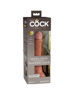 KING COCK ELITE DILDO REALISTICO SILICONA 178 CM CARAMELO 2