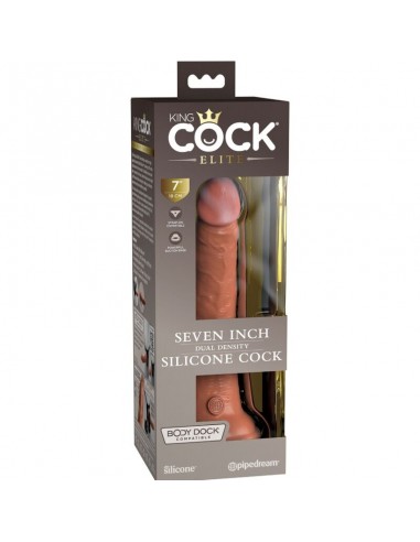 KING COCK ELITE DILDO REALISTICO SILICONA 178 CM CARAMELO