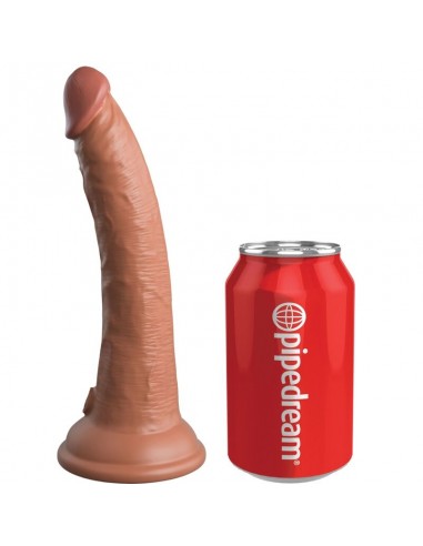 KING COCK ELITE DILDO REALISTICO SILICONA 178 CM CARAMELO