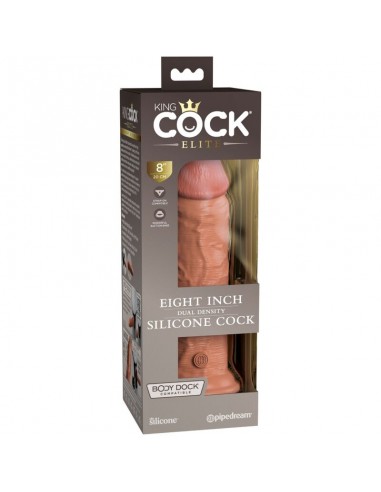 KING COCK ELITE DILDO REALISTICO SILICONA 203 CM CARAMELO
