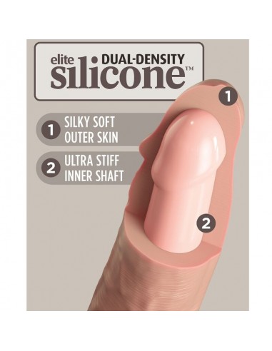 KING COCK ELITE DILDO REALISTICO SILICONA 203 CM