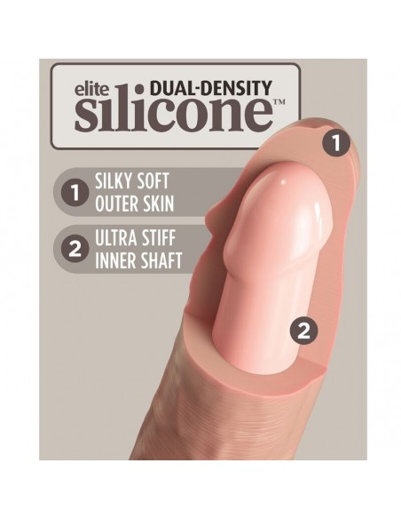 KING COCK ELITE DILDO REALISTICO SILICONA 203 CM KING COCK ELITE DILDO REALISTICO SILICONA 203 CM