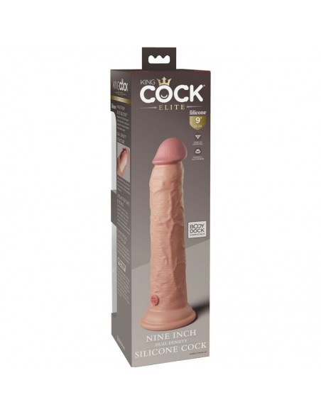 KING COCK ELITE DILDO REALISTICO SILICONA 23 CM
