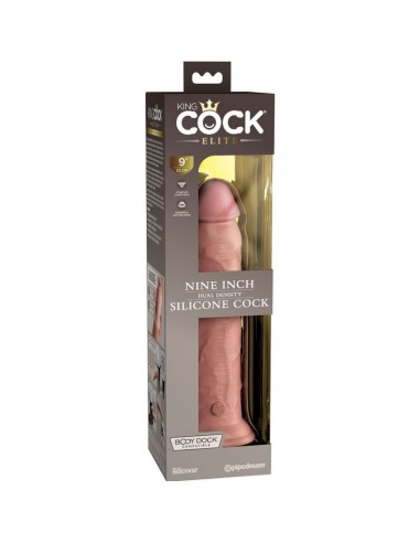 KING COCK ELITE DILDO REALISTICO SILICONA 23 CM