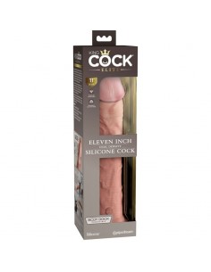 KING COCK ELITE DILDO REALISTICO SILICONA 28 CM 2