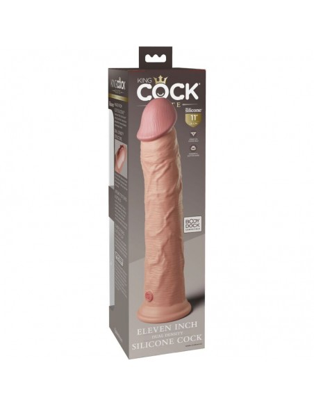 KING COCK ELITE DILDO REALISTICO SILICONA 28 CM