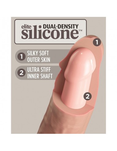 KING COCK ELITE DILDO REALISTICO SILICONA 28 CM