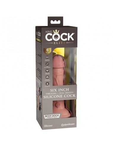 KING COCK ELITE DILDO REALISTICO VIBRADOR SILICONA 152 CM