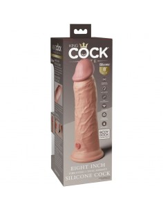 KING COCK ELITE DILDO REALISTICO VIBRADOR SILICONA 203 CM 2