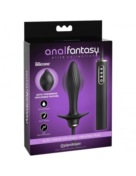 ANAL FANTASY ELITE COLLECTION PLUG INFLABLE VIBRADOR AUTO THROB