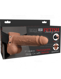 FETISH FANTASY SERIES ARNES AJUSTABLE PENE REALISTICO CON TESTICULOS RECARGABLE Y VIBRADOR 178 CM 2
