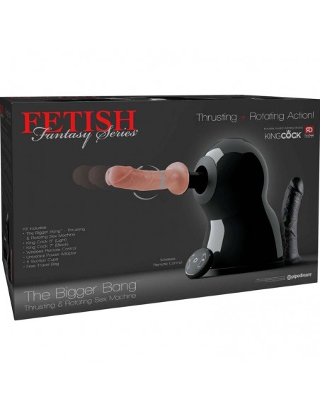 FETISH FANTASY SERIES SEX MACHINE BIGGER BANG ROTACION Y EMPUJE