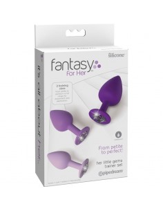 FANTASY FOR HER SET PLUG ANAL VIOLETA 2