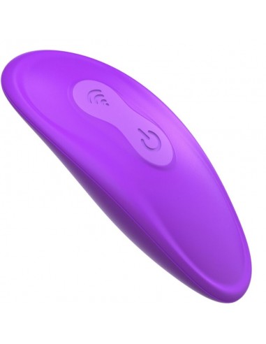 FANTASY FOR HER VIBRADOR DOBLE PENETRACION CONTROL REMOTO 9 NIVELES VIOLETA