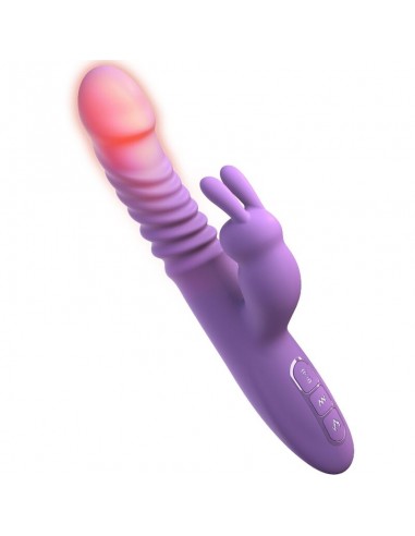 FANTASY FOR HER ESTIMULADOR CLITORIS RABBIT CON FUNCION CALOR OSCILACION Y VIBRACION VIOLETA